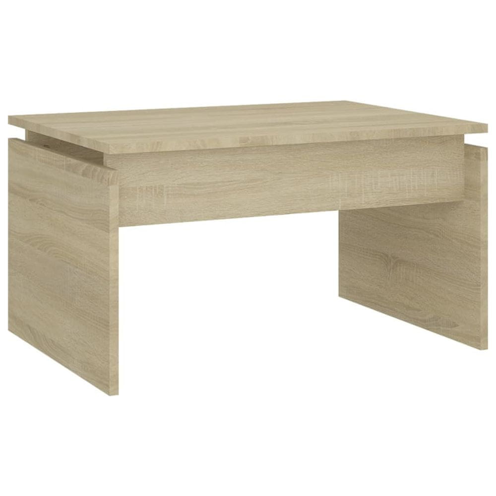 Vidaxl Konferenčný stolík dub sonoma 68x50x38 cm drevotrieska